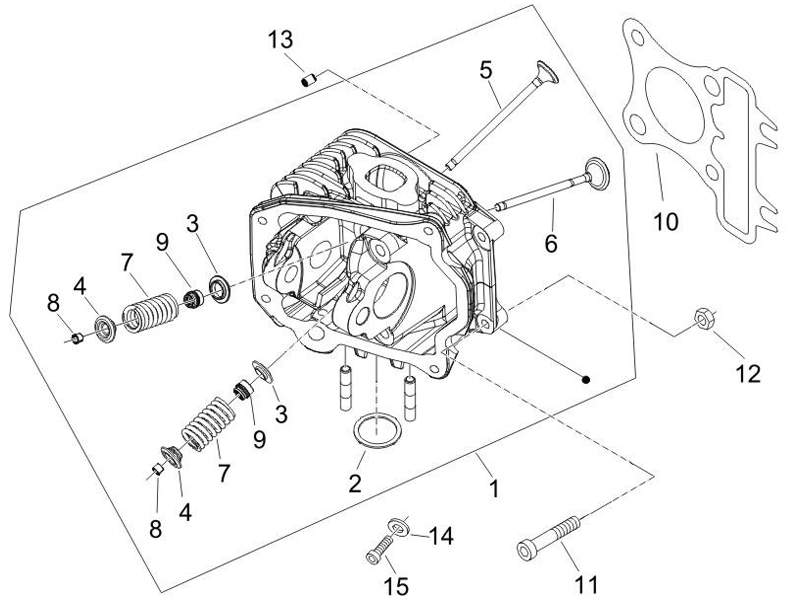 Head unit - Valve