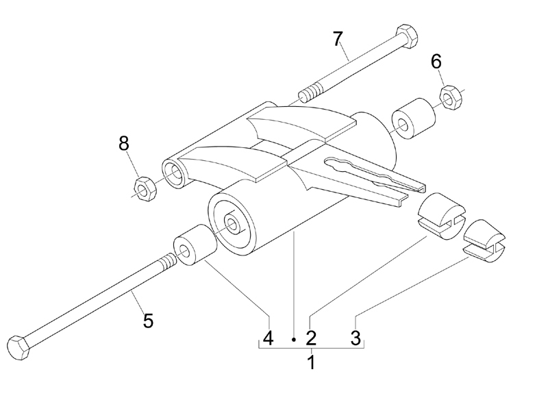 Bras oscillant
