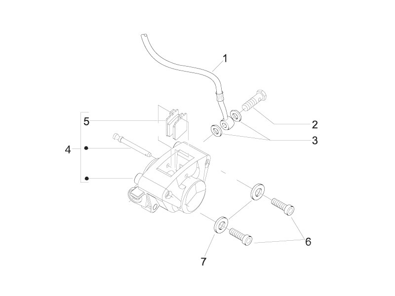 Brakes pipes - Calipers