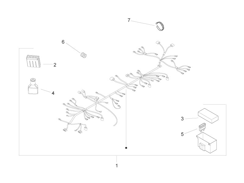 Main cable harness