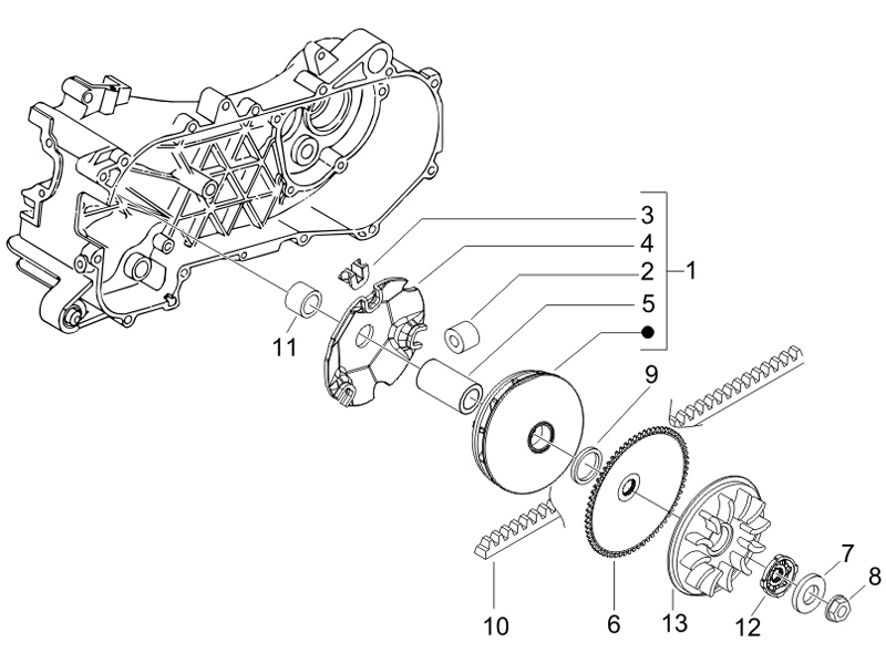 Driving pulley