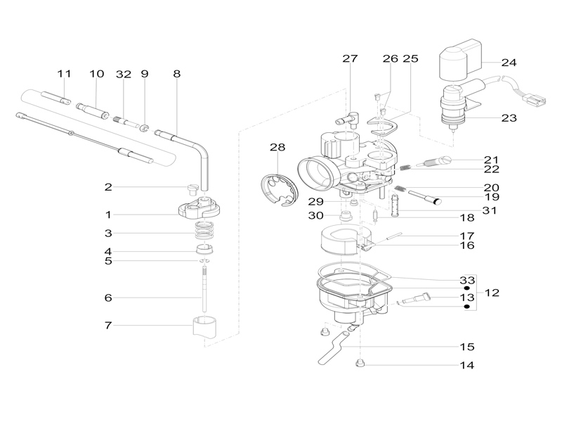 Carburetor s components