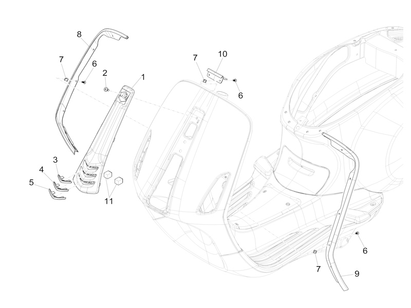 Front shield