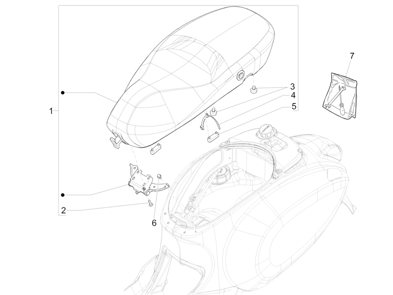 Saddle/seats