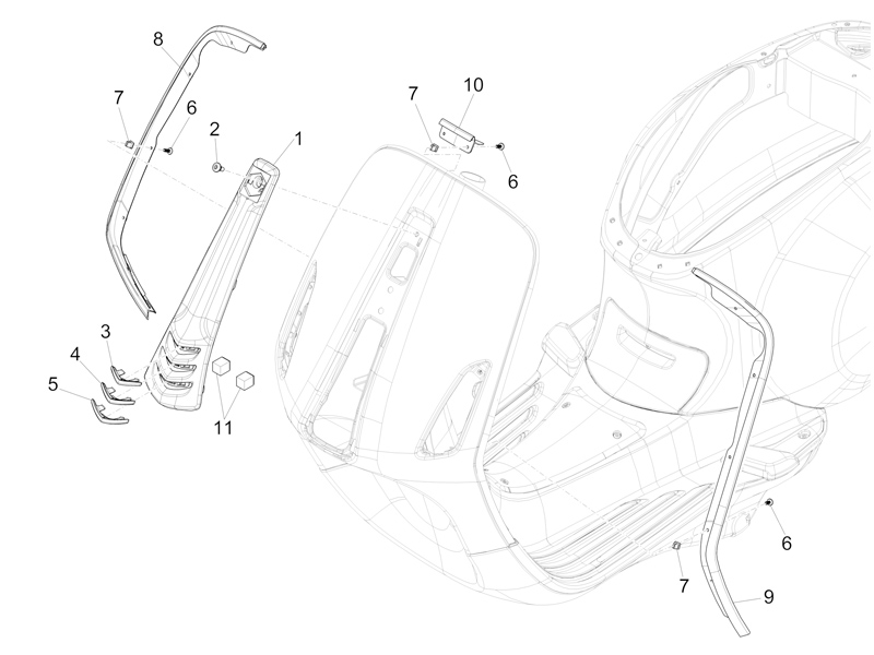Front shield