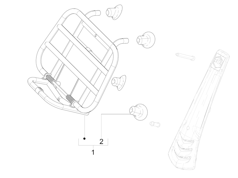 Front luggage rack