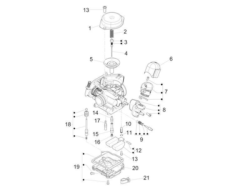 Carburetor s components