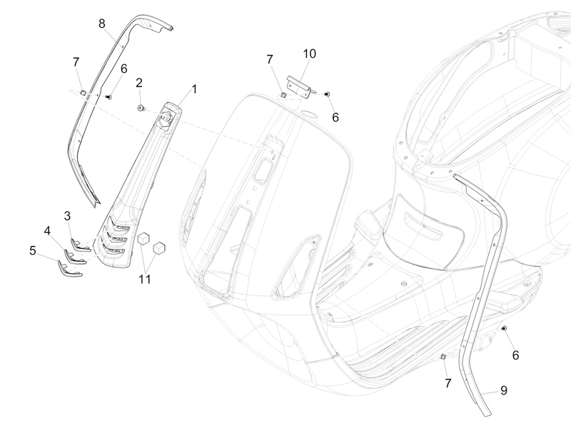 Front shield