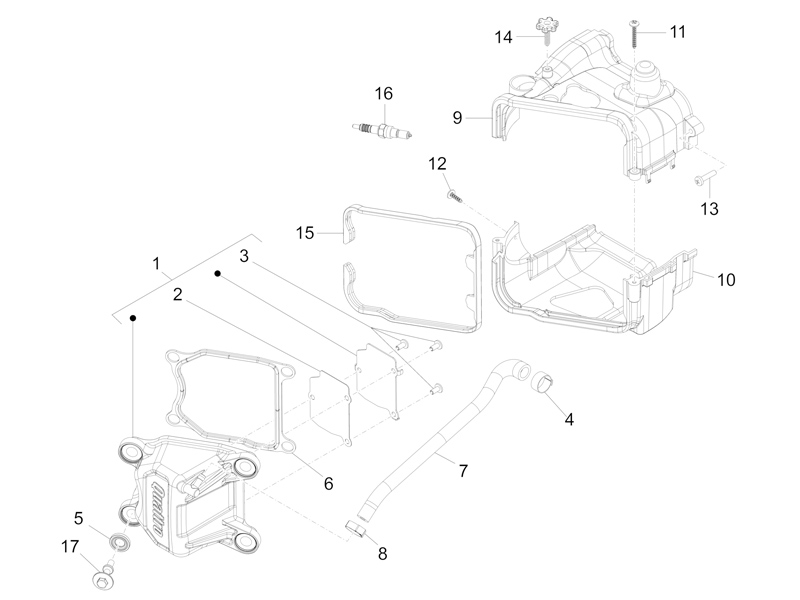 Cylinder head cover