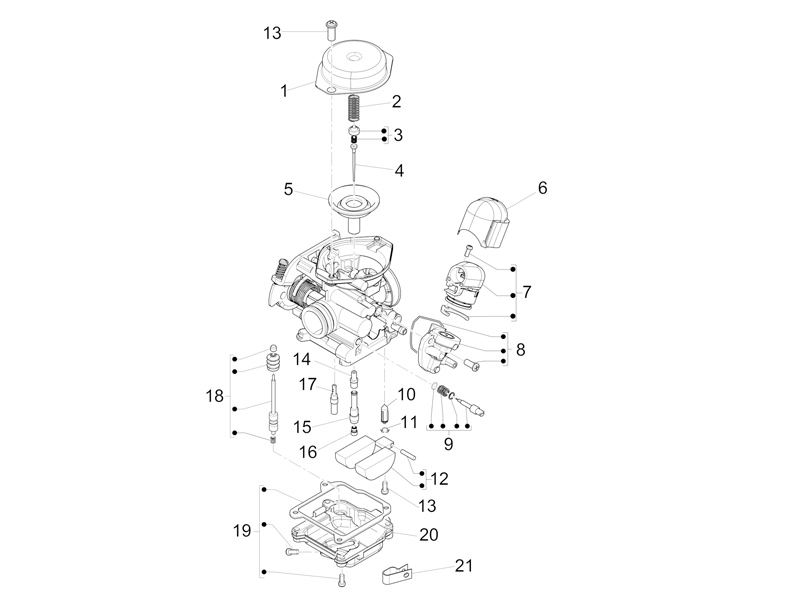 Carburetors components