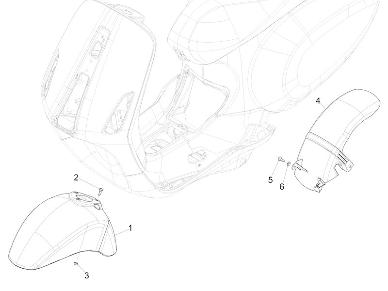 Wheel huosing - Mudguard