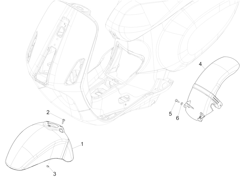 Wheel huosing - Mudguard