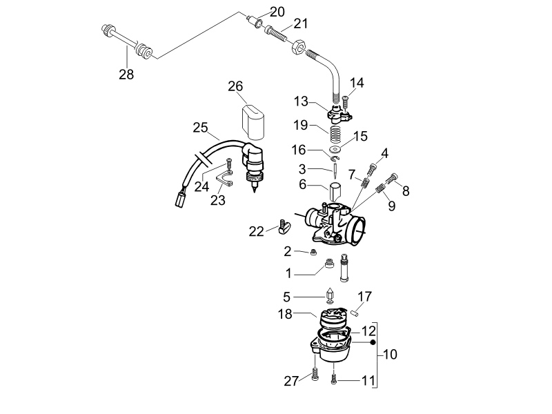 Carburetors components