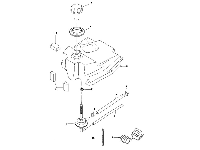 19. Benzinetank