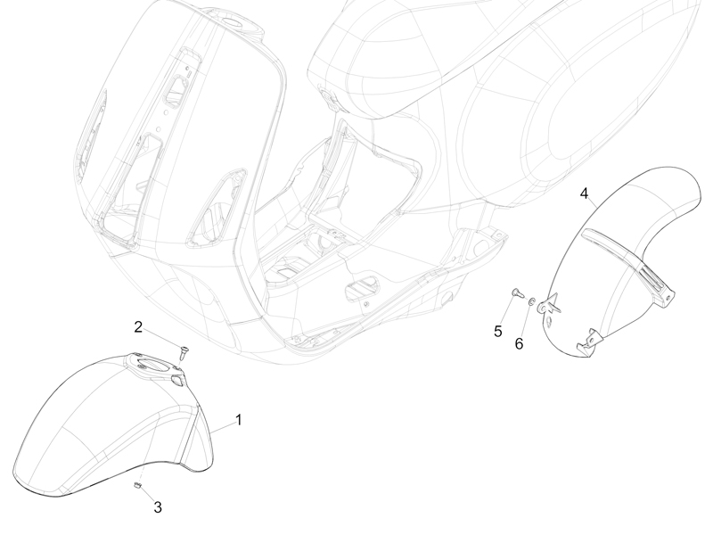 Wheel huosing - Mudguard