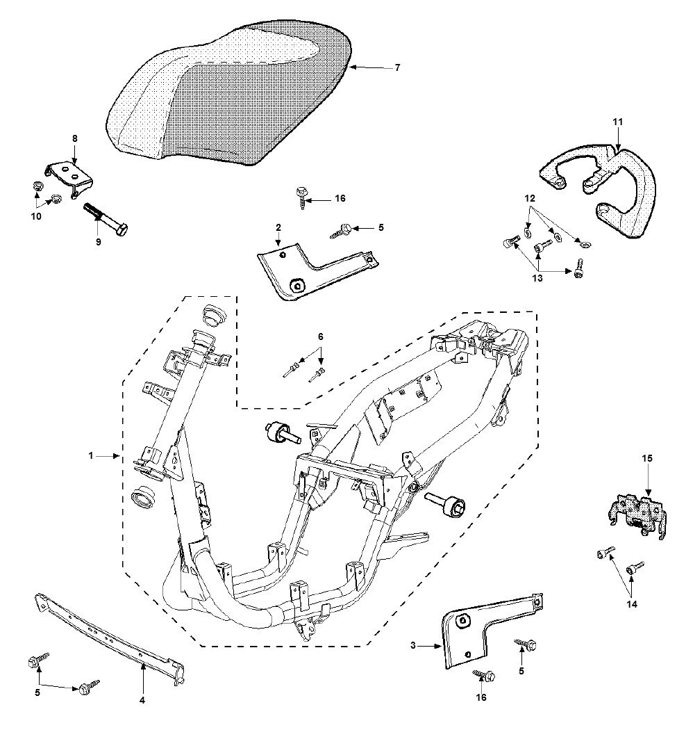 Frame - Buddyseat