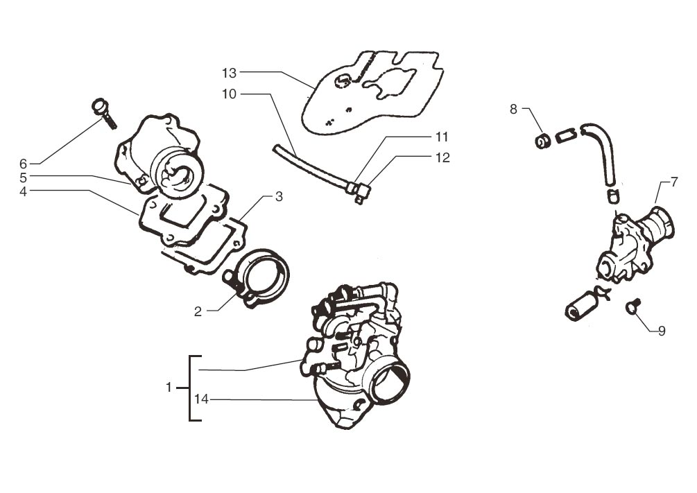 Oliepomp & Carburateur