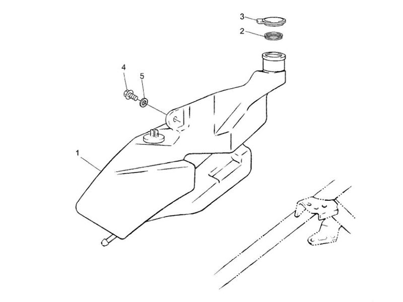 Olie tank