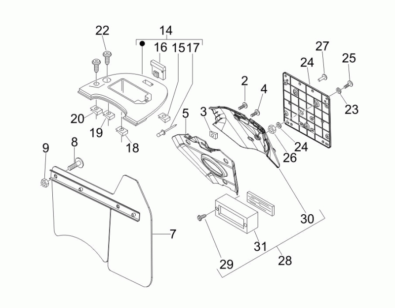 28.REAR FENDER