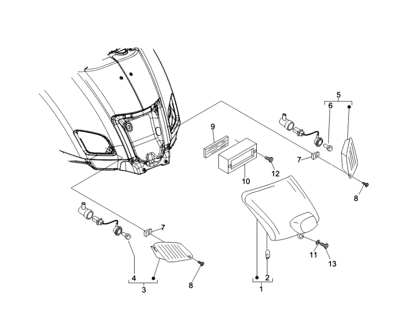 47.REAR LIGHT TURN SIGNAL