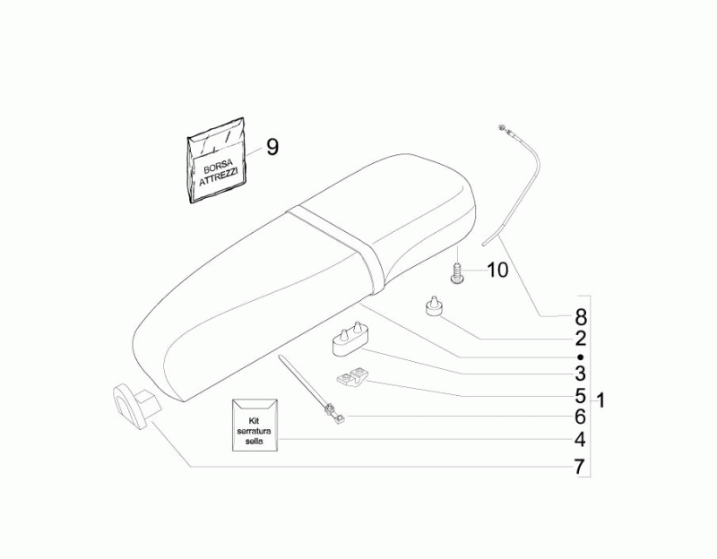 31.SEAT - TOOL KIT