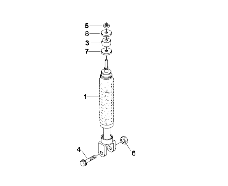 41.REAR SHOCK ABSORBER