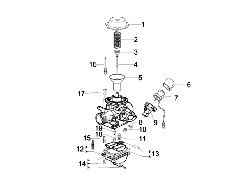 18.CARBURETOR COMPONENTS