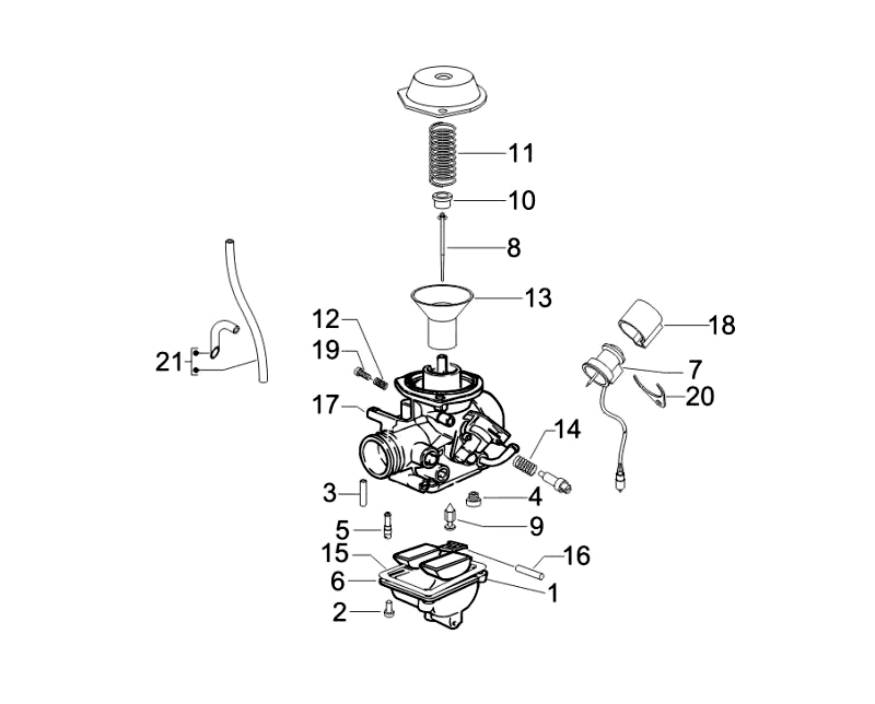 18.CARBURETOR COMPONENTS