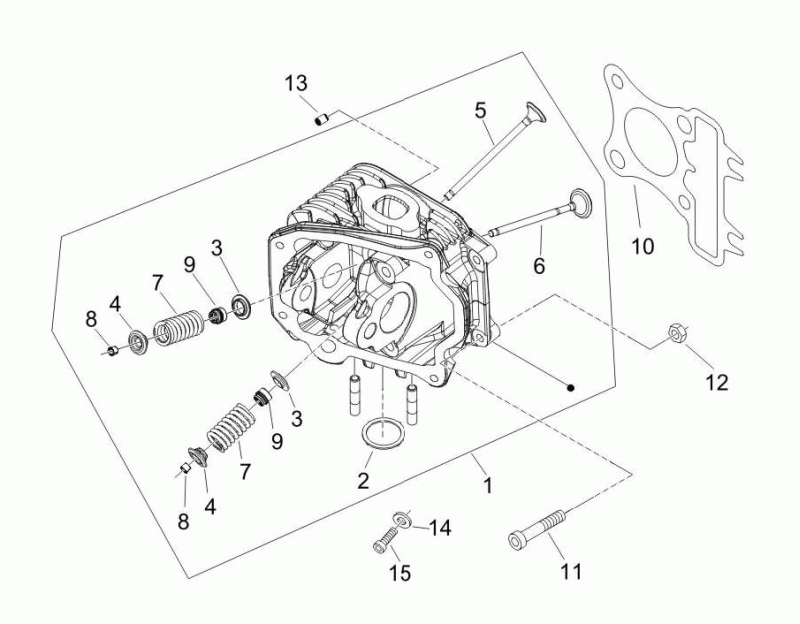 5.CYLINDER HEAD - VALVES