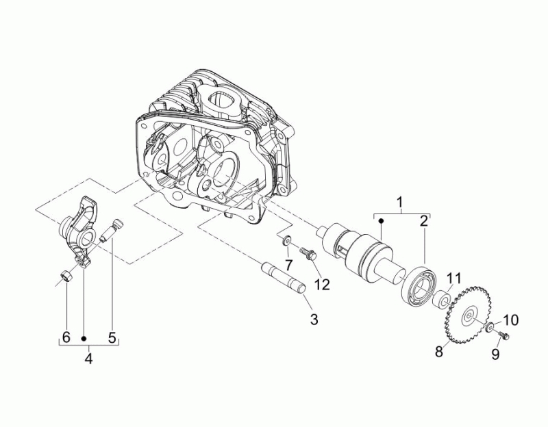 6.CAM SHAFT - ROCKER