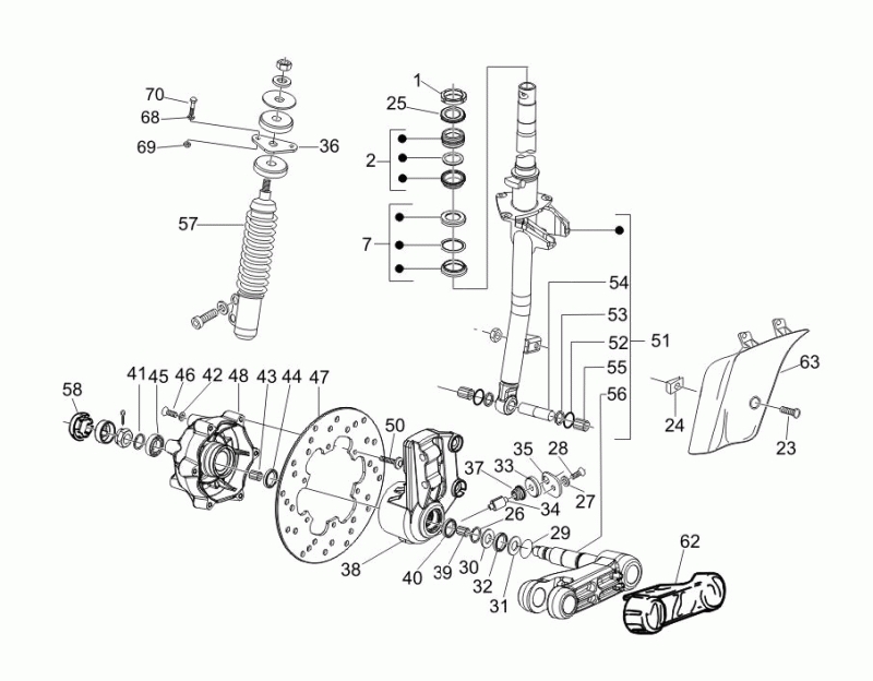 40.FORK - STEERING HEAD