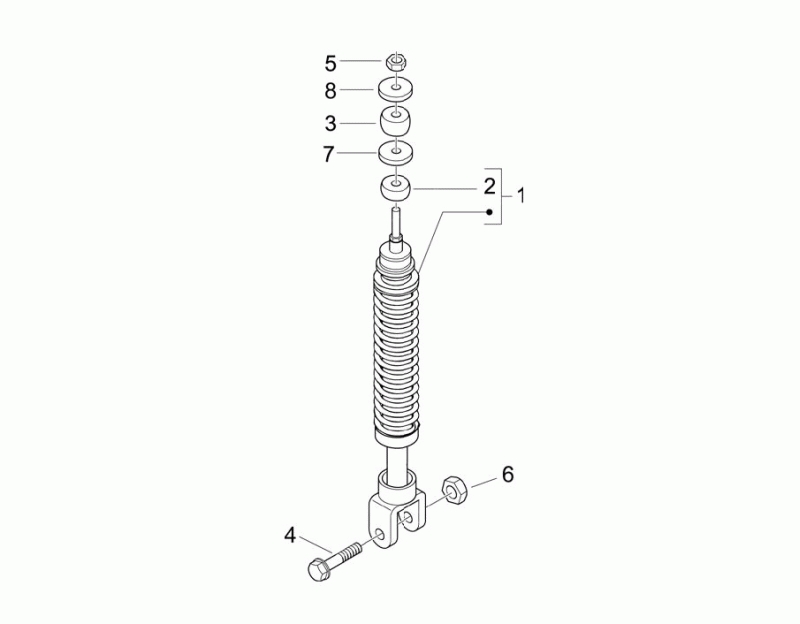 41.REAR WHEEL MOUNT - SHOCKS