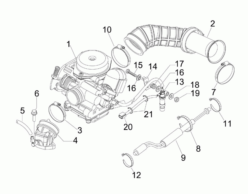 17.CARBURETOR - MANIFOLD