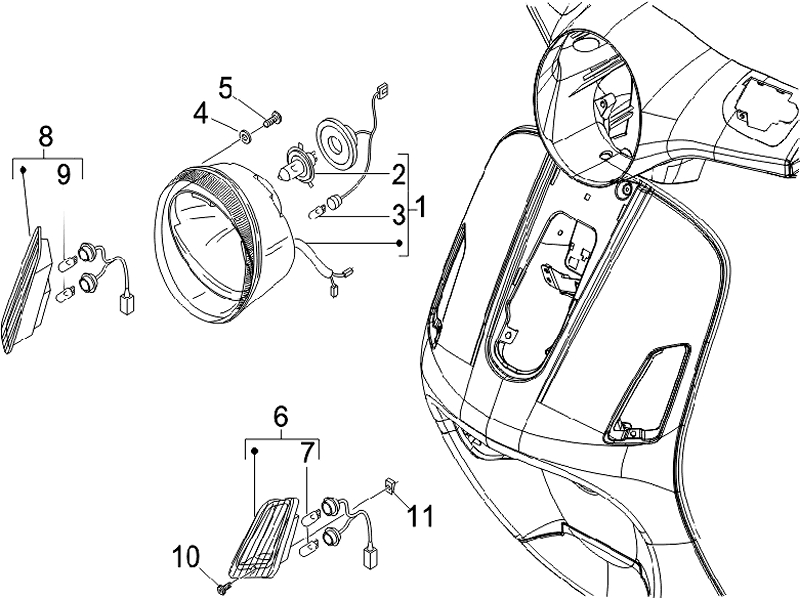 47.FRONT LIGHT TURN SIGNAL