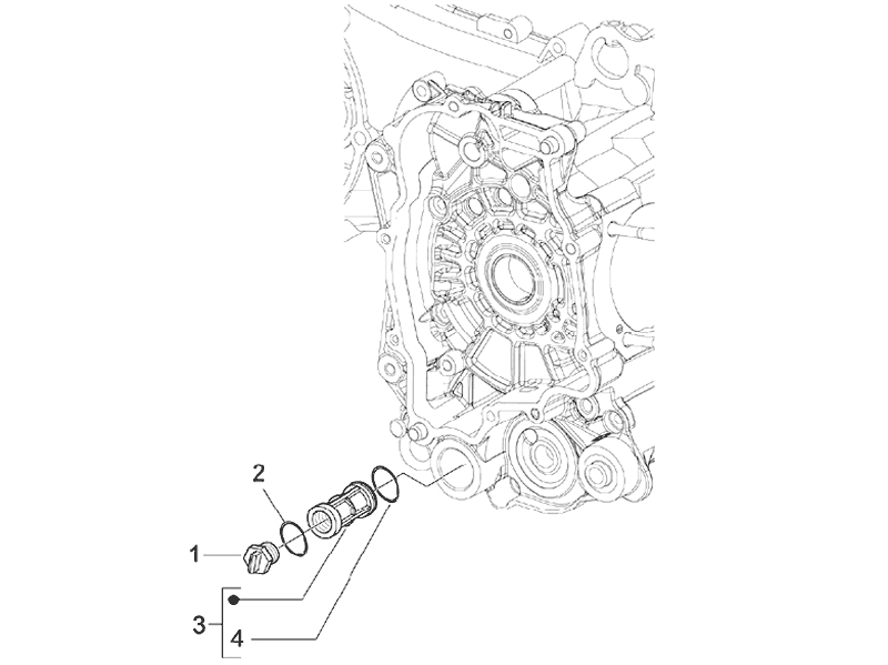 14.FLYWHEEL OILFILTER