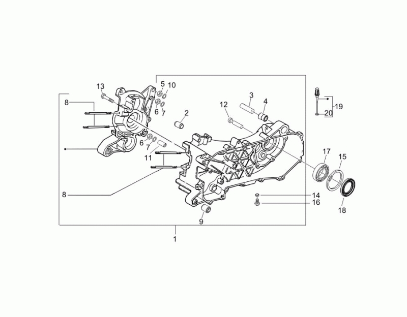 2.CRANK CASE