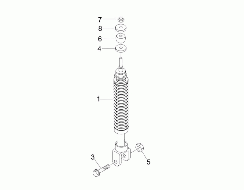 41.REAR WHEEL MOUNT - SHOCKS