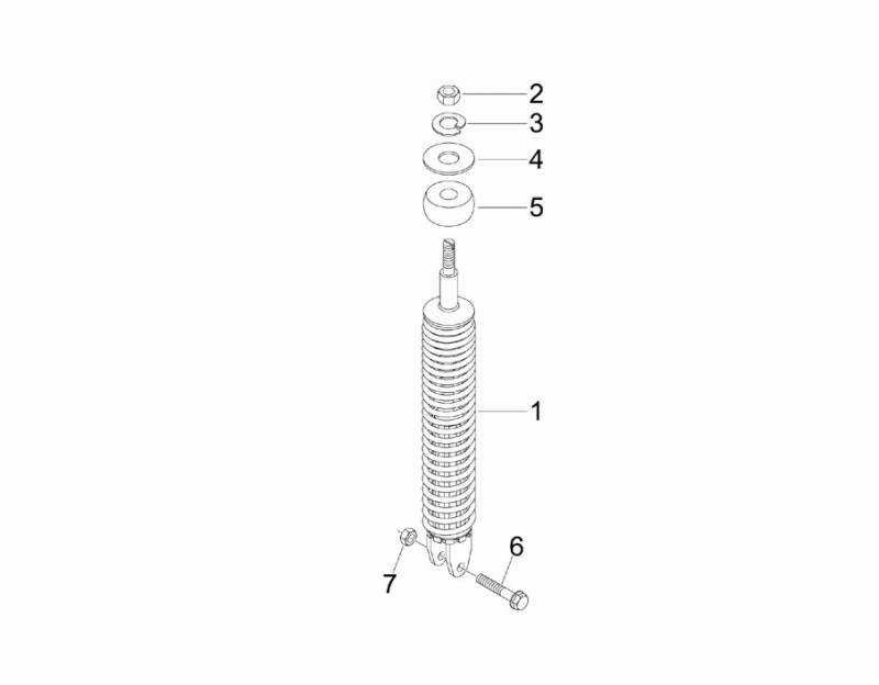 40.REAR WHEEL MOUNT - SHOCK