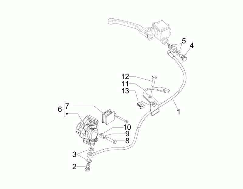 43.BRAKE CALIPER - BRAKE HOSES