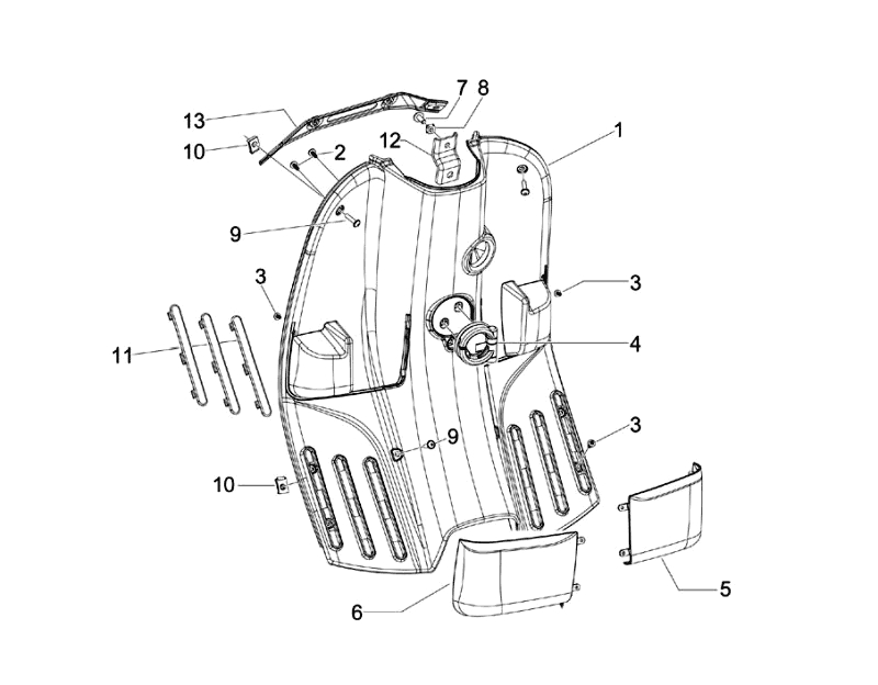 23.FRONT GLOVE BOX