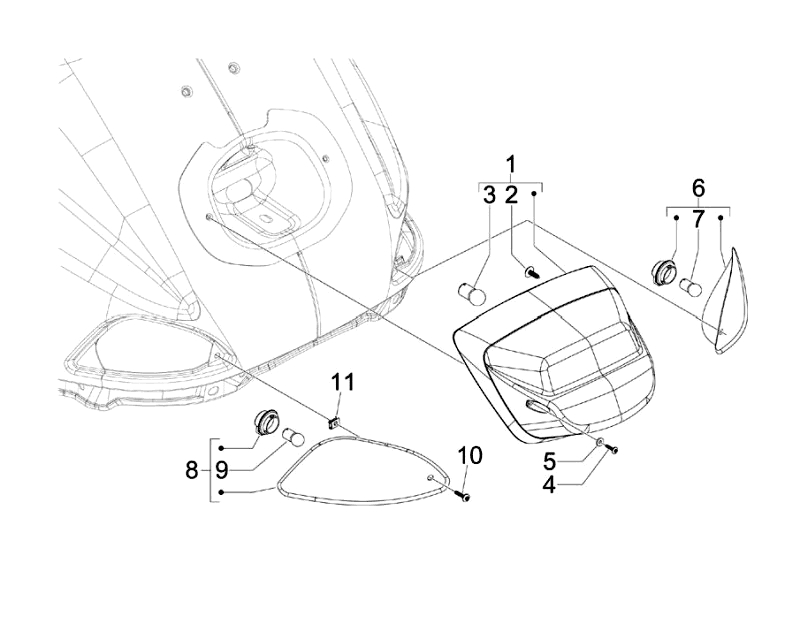 47.REAR LIGHT TURN SIGNAL