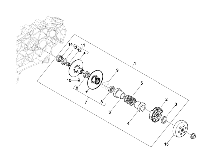 7.DRIVE SIDE PULLEY