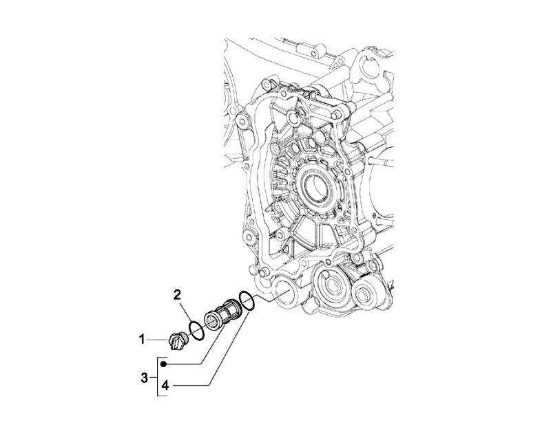 14.FLYWHEEL OILFILTER