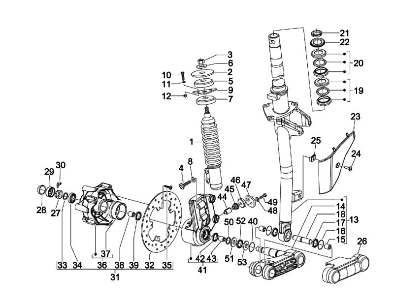 40.FRONTWHEEL HEADSET