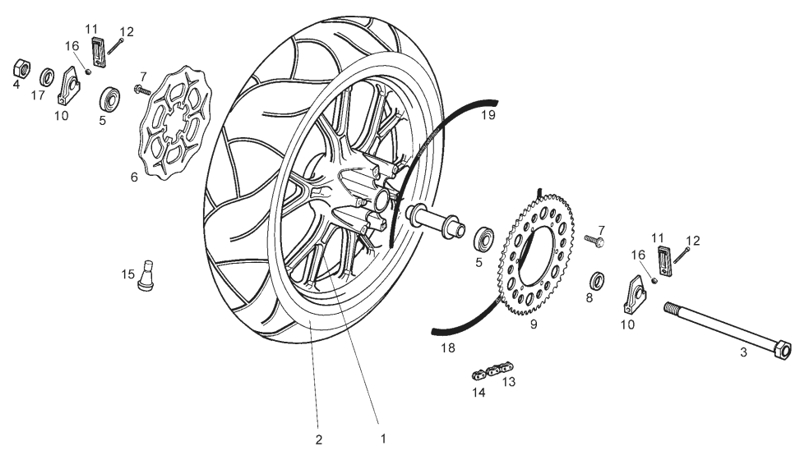 9.REAR WHEEL