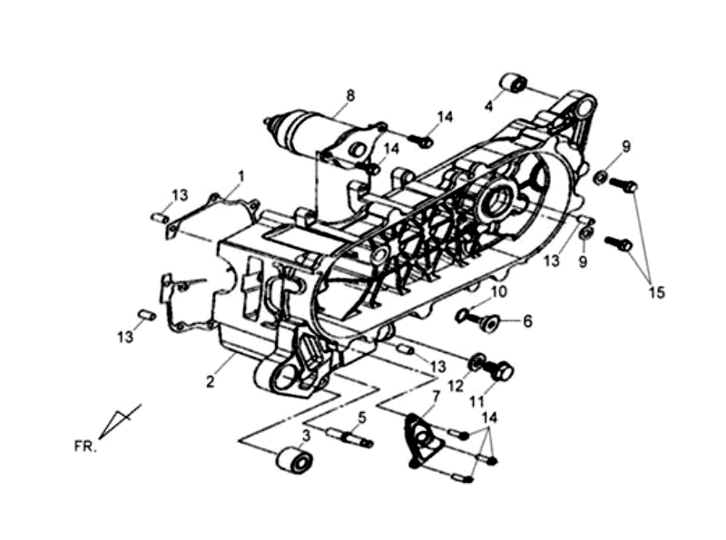 12.L.CRANK CASE