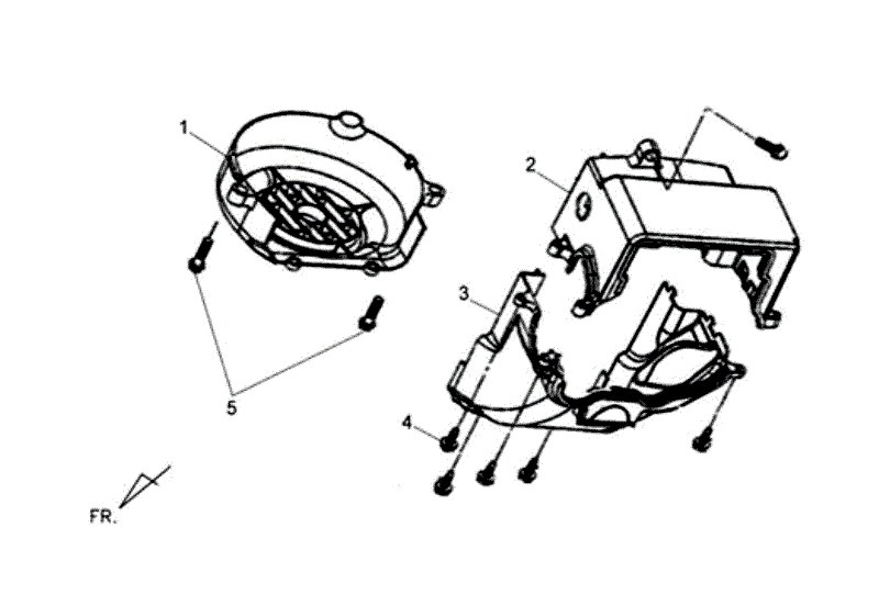 1.SHROUD ASSY
