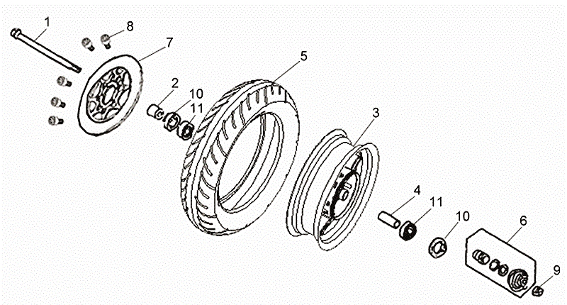 24.FR WHEEL ASSY