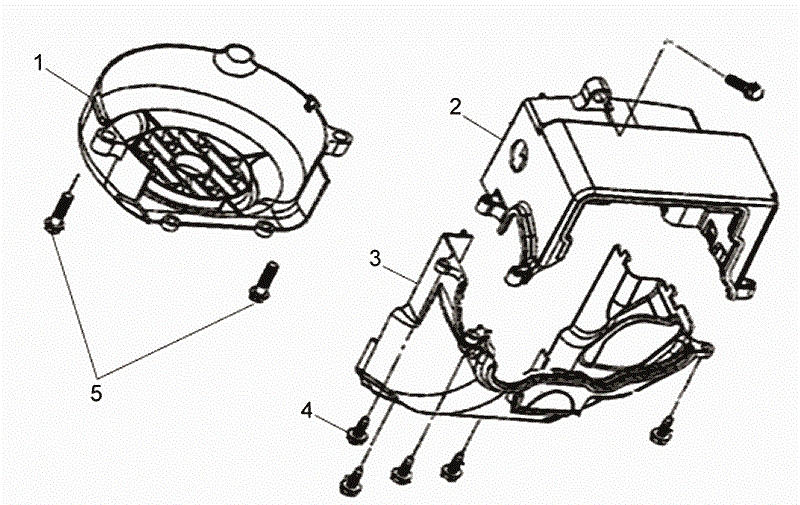 1.SHROUD ASSY