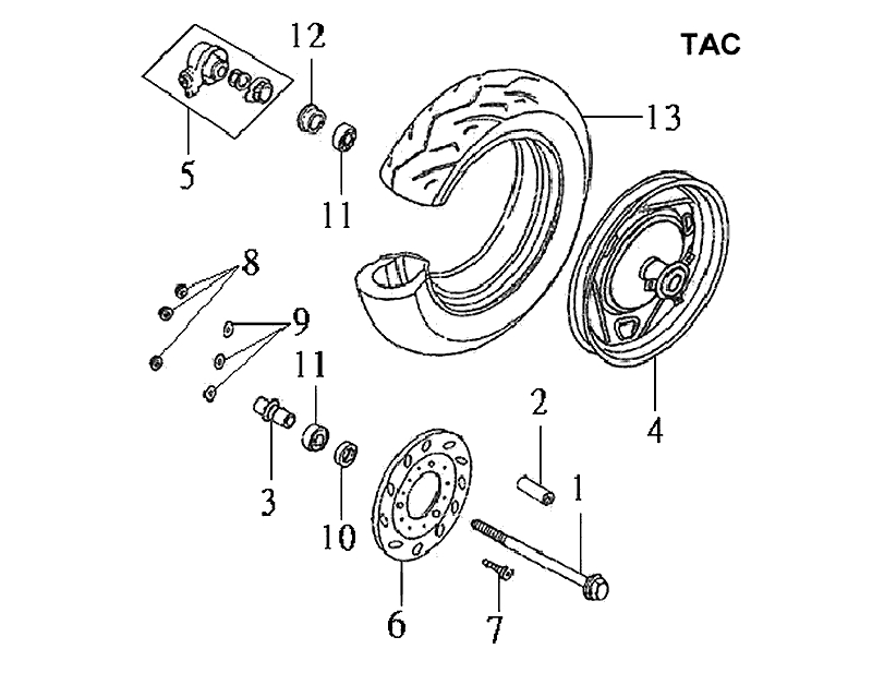 18.FRONT WHEEL